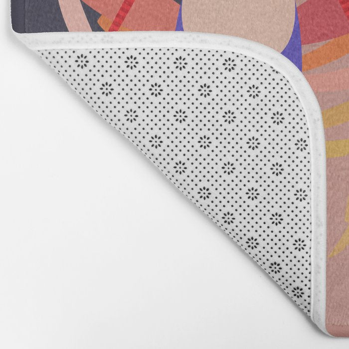 Abstract Marine Life 2 Bath Mat Gallery Image 2