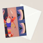 Abstract Marine Life 2 Stationery Card Gallery Image 2