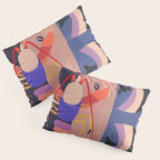 Abstract Marine Life 2 Pillow Sham Gallery Image 3