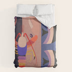 Abstract Marine Life 2 Duvet Cover Gallery Image 6