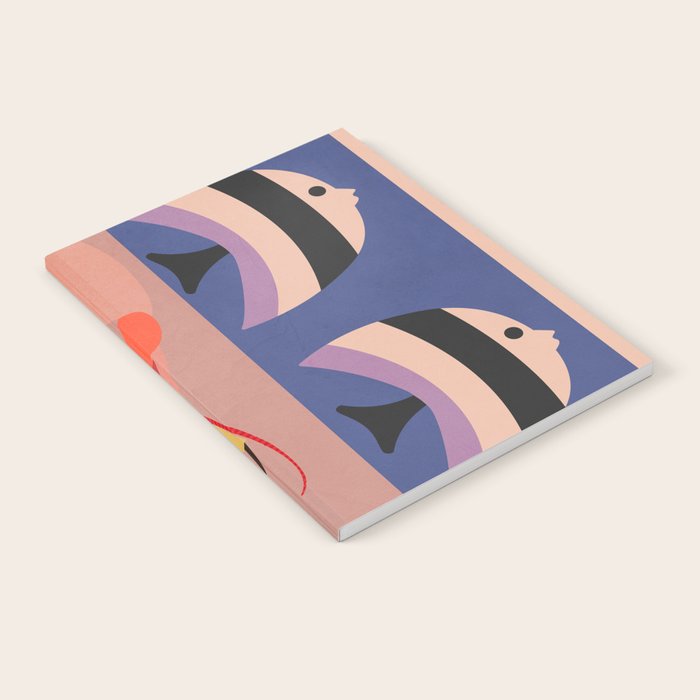 Abstract Marine Life 2 Notebook Gallery Image 2