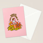 Libra Caterpillar Stationery Card Gallery Image 2