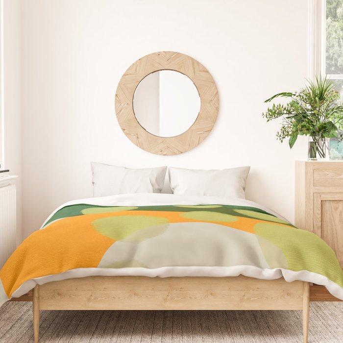 relations shapes minimal organic boho 2 Duvet Cover Gallery Image 3