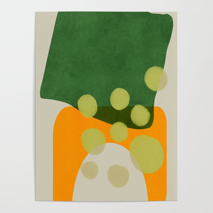 relations shapes minimal organic boho 2 Poster Gallery Image 1