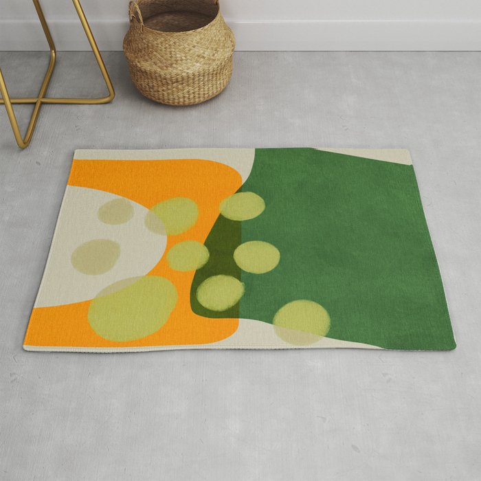 relations shapes minimal organic boho 2 Rug Gallery Image 1