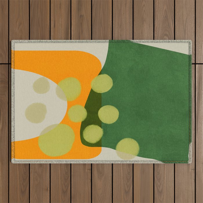 relations shapes minimal organic boho 2 Outdoor Rug Gallery Image 1