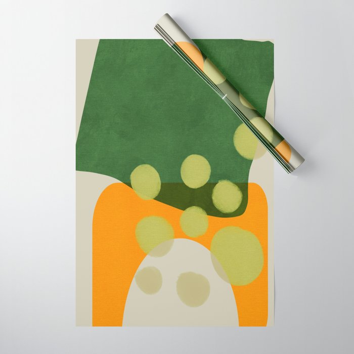 relations shapes minimal organic boho 2 Wrapping Paper Gallery Image 1