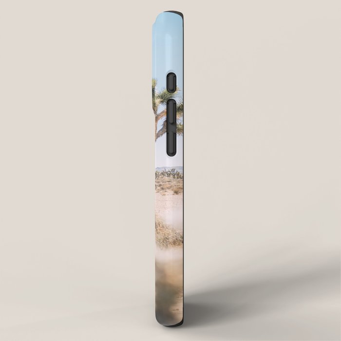 Joshua Tree National Park - California Boho Desert Photo in Neutral iPhone Case Gallery Image 2