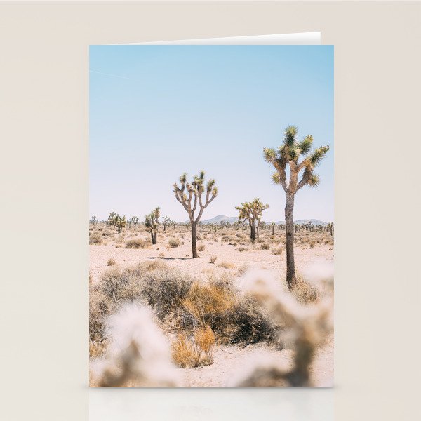 Joshua Tree National Park - California Boho Desert Photo in Neutral Stationery Card Gallery Image 2