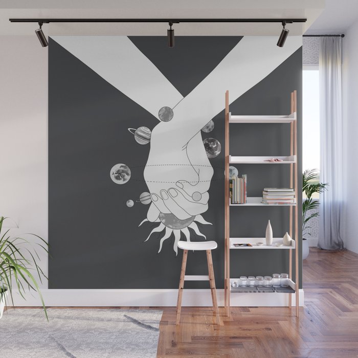 Everything Revolves Around Us II Wall Mural Gallery Image 1
