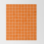 Carrot Grid Throw Blanket Gallery Image 2