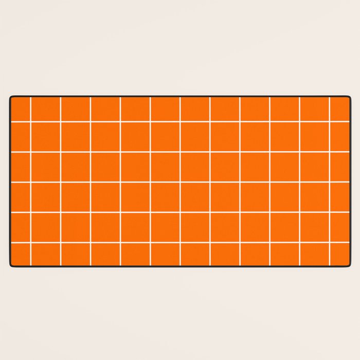Carrot Grid Desk Mat Gallery Image 3