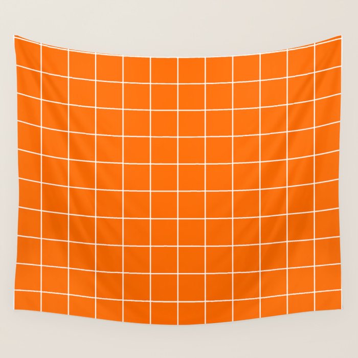 Carrot Grid Wall Tapestry Gallery Image 4