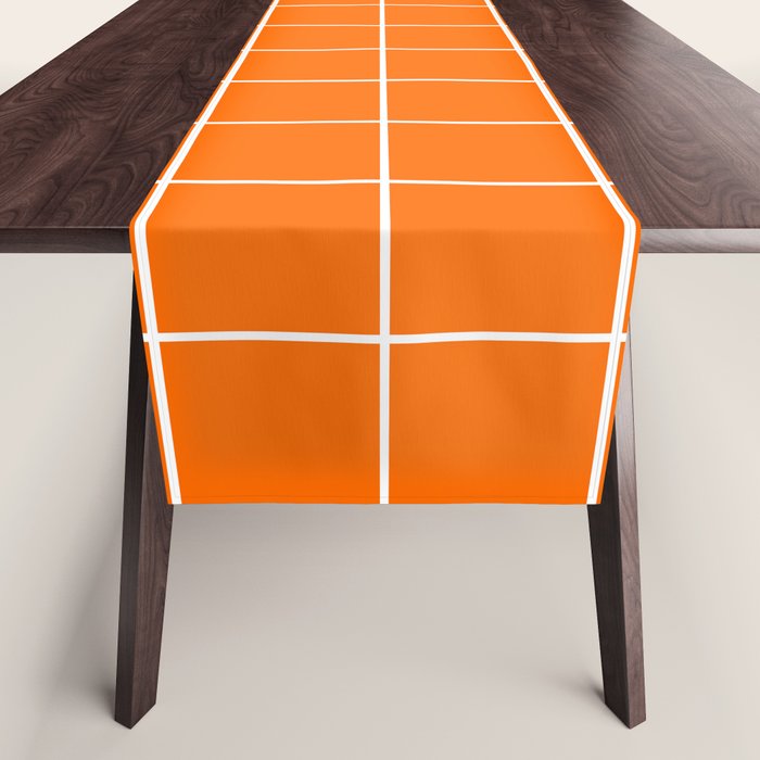 Carrot Grid Table Runner Gallery Image 1