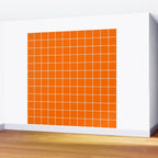 Carrot Grid Wall Mural Gallery Image 2