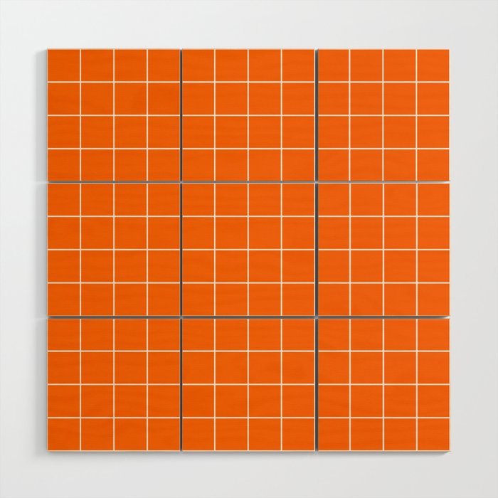Carrot Grid Wood Wall Art Gallery Image 1