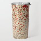 Kashan Central Persian Rug Print Travel Mug Gallery Image 2