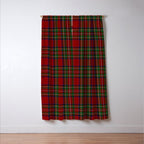 Royal Stewart Tartan Clan Window Curtain Gallery Image 3