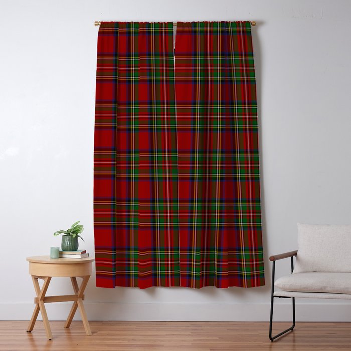 Royal Stewart Tartan Clan Window Curtain Gallery Image 5