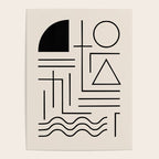 Minimal Bauhaus Geometric Design  Poster Gallery Image 4