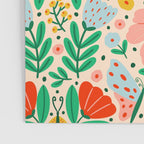Whimsical Floral - colorful garden  Poster Gallery Image 3