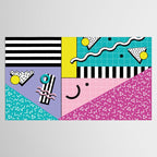 Memphis pattern 68 - 80s / 90s Retro Tablecloth Gallery Image 2