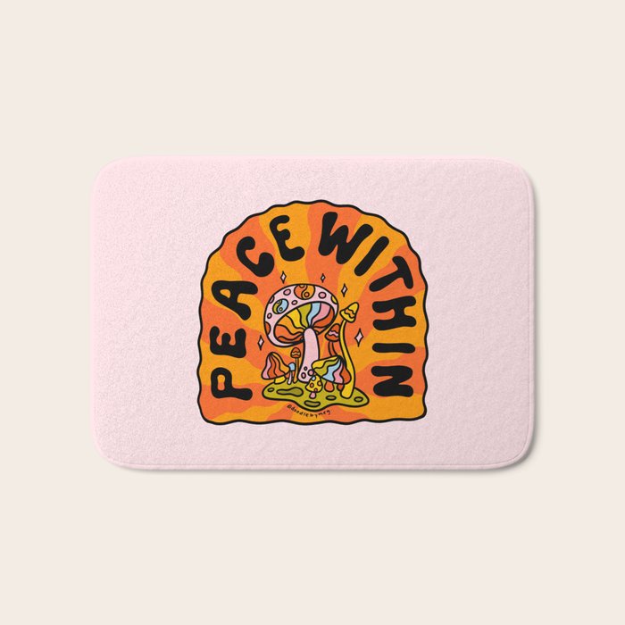 Peace Within Bath Mat Gallery Image 1