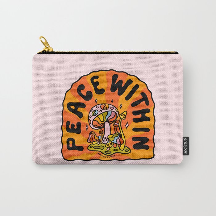 Peace Within Carry All Pouch Gallery Image 1