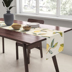 William Morris Vintage Lemon Tree Pattern Table Runner Gallery Image 2