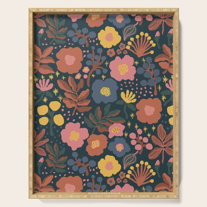 Blooming Serving Tray Gallery Image 1