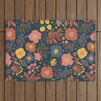 Blooming Outdoor Rug Gallery Image 1