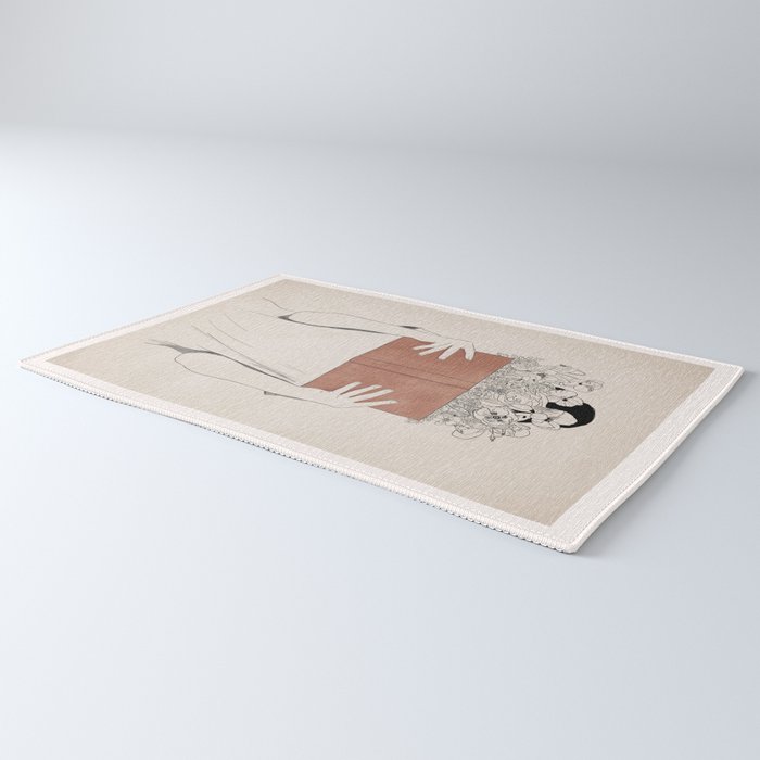The Dreamer Line Art Rug Gallery Image 3