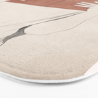 The Dreamer Line Art Bath Mat Gallery Image 3