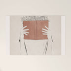 The Dreamer Line Art Welcome Mat Gallery Image 1