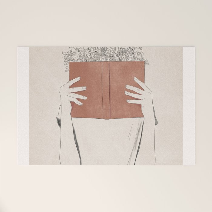 The Dreamer Line Art Welcome Mat Gallery Image 1