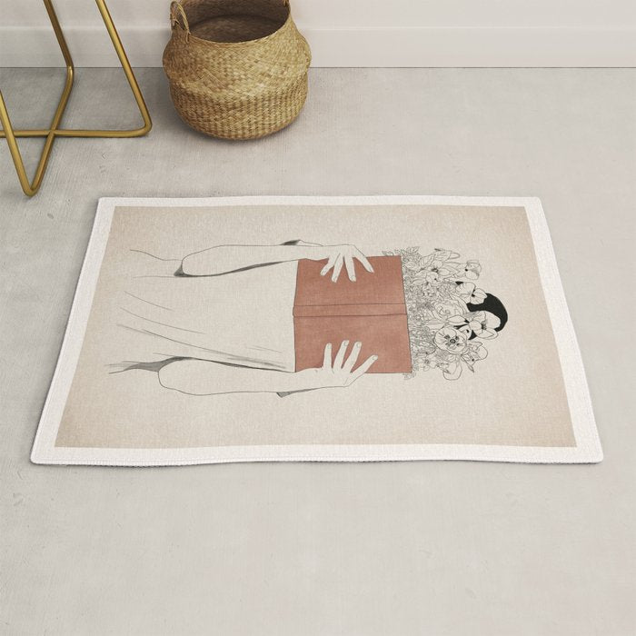 The Dreamer Line Art Rug Gallery Image 1