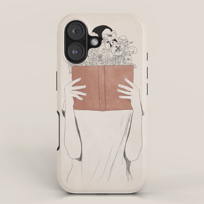 The Dreamer Line Art iPhone Case Gallery Image 1