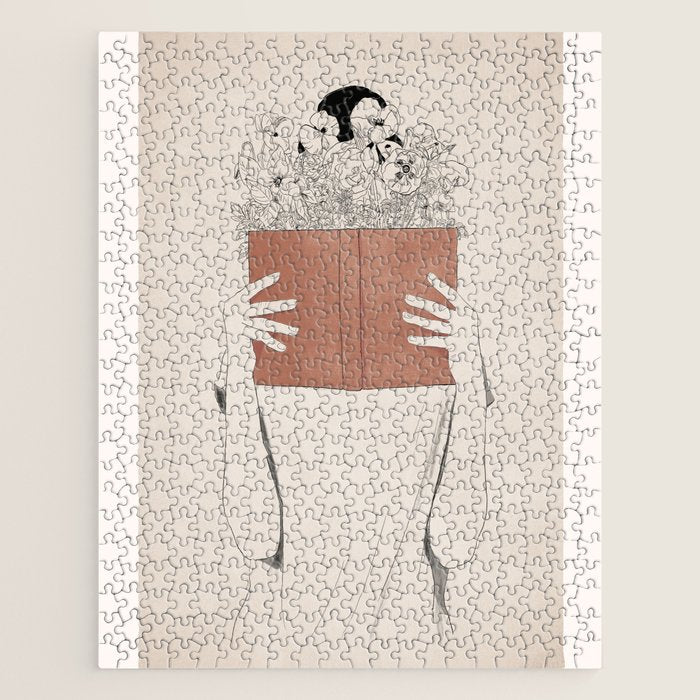 The Dreamer Line Art Jigsaw Puzzle Gallery Image 1