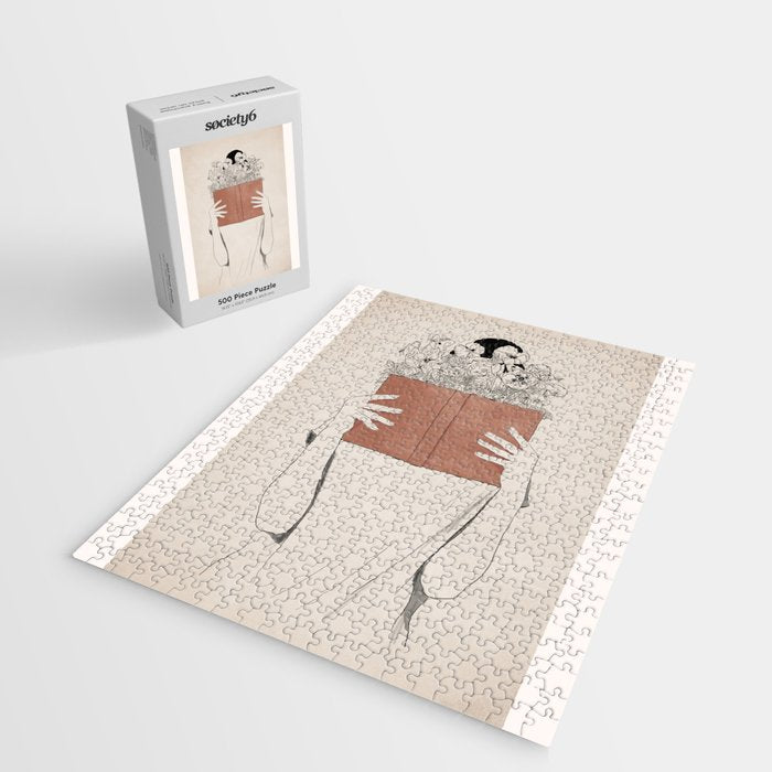 The Dreamer Line Art Jigsaw Puzzle Gallery Image 2
