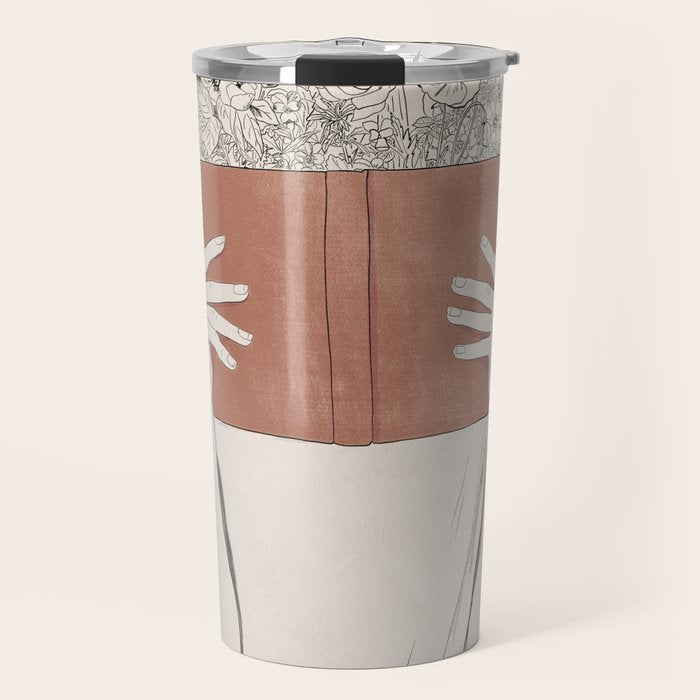 The Dreamer Line Art Travel Mug Gallery Image 1