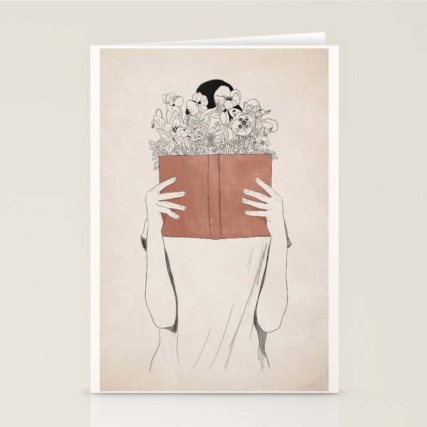 The Dreamer Line Art Stationery Card Gallery Image 2