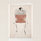 The Dreamer Line Art Stationery Card Gallery Image 2