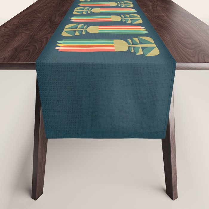 Little rainbow flower Table Runner Gallery Image 1