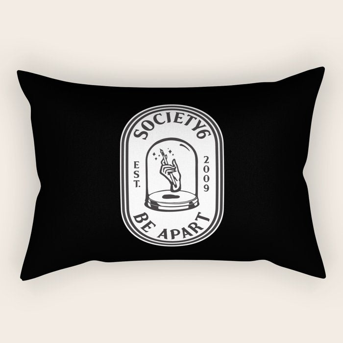 Be Apart Rectangular Pillow Gallery Image 2