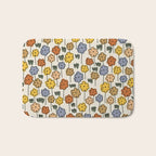 Summer Garden #14 Bath Mat Gallery Image 1