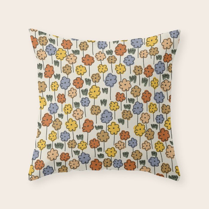 Summer Garden #14 Throw Pillow Gallery Image 6