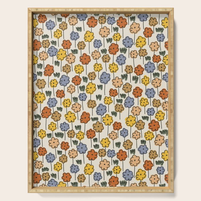 Summer Garden #14 Serving Tray Gallery Image 1