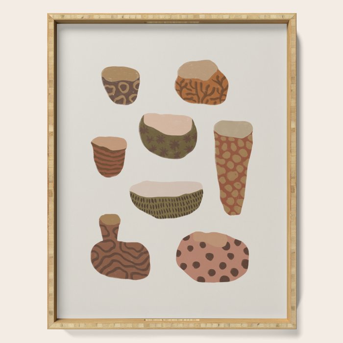 Pottery Serving Tray Gallery Image 1