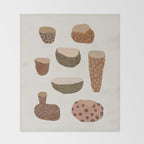 Pottery Throw Blanket Gallery Image 2