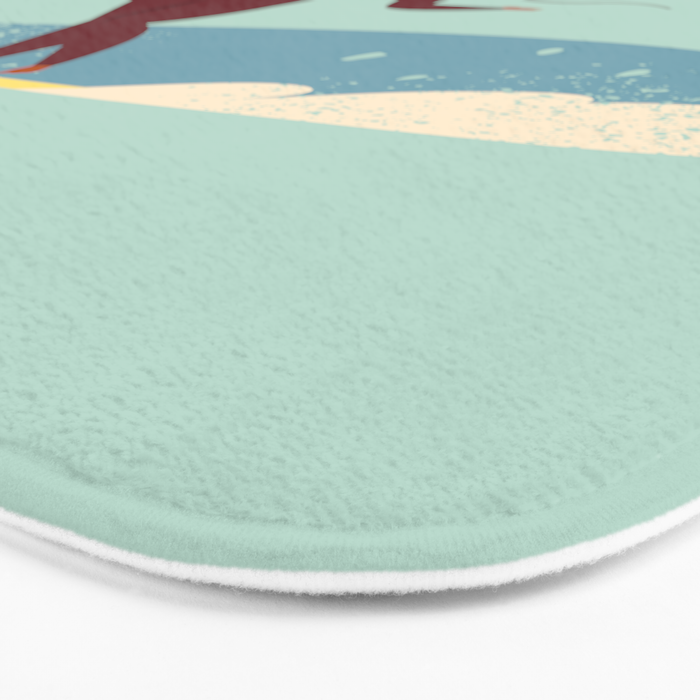 Surf girl Bath Mat Gallery Image 3